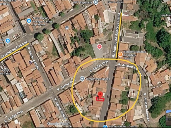 PONTO COMERCIAL + SOBRADO A VENDA em Tatuí SP (Rua Teófilo Andrade Gama, 346)