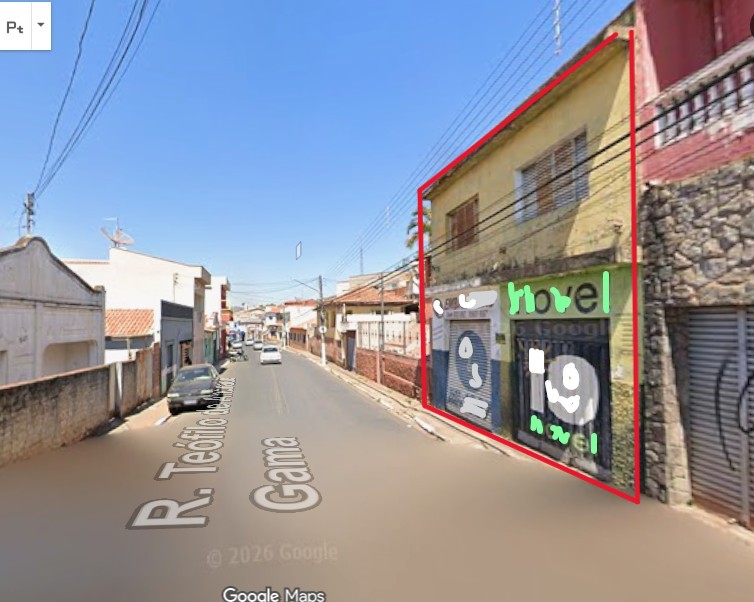 PONTO COMERCIAL + SOBRADO A VENDA em Tatuí SP (Rua Teófilo Andrade Gama, 346)