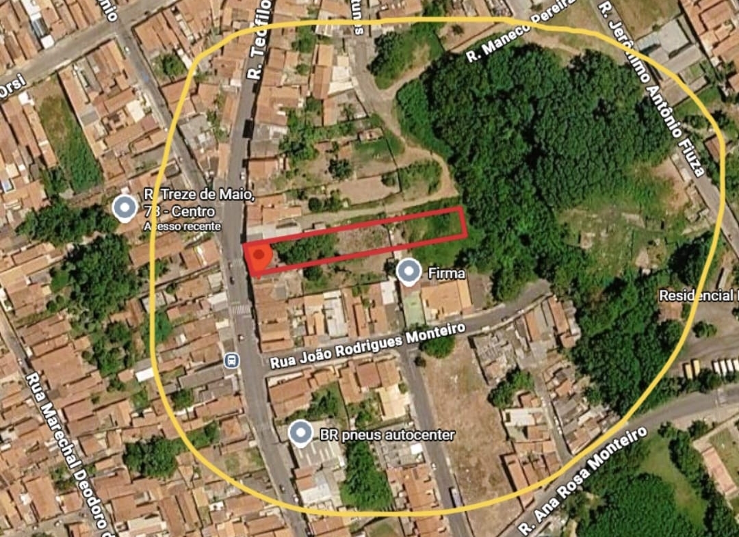 TERRENO A VENDA (Ponto Comercial) EM TATUÍ SP (Rua Teófilo Andrade Gama, 455)